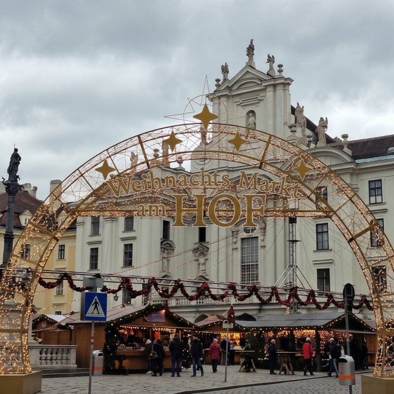 Am Hof Christmas Market (Local feel)