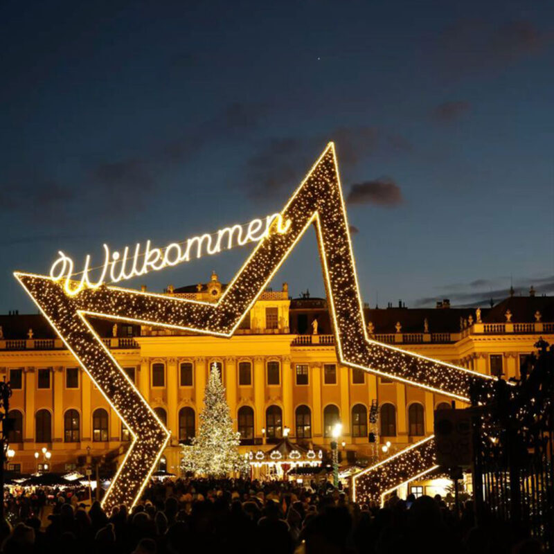 Schönbrunn Christmas Market (Imperial backdrop)