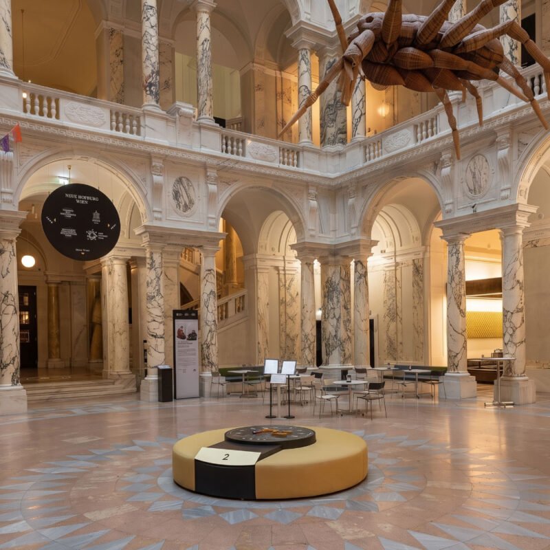 Inside the Hofburg