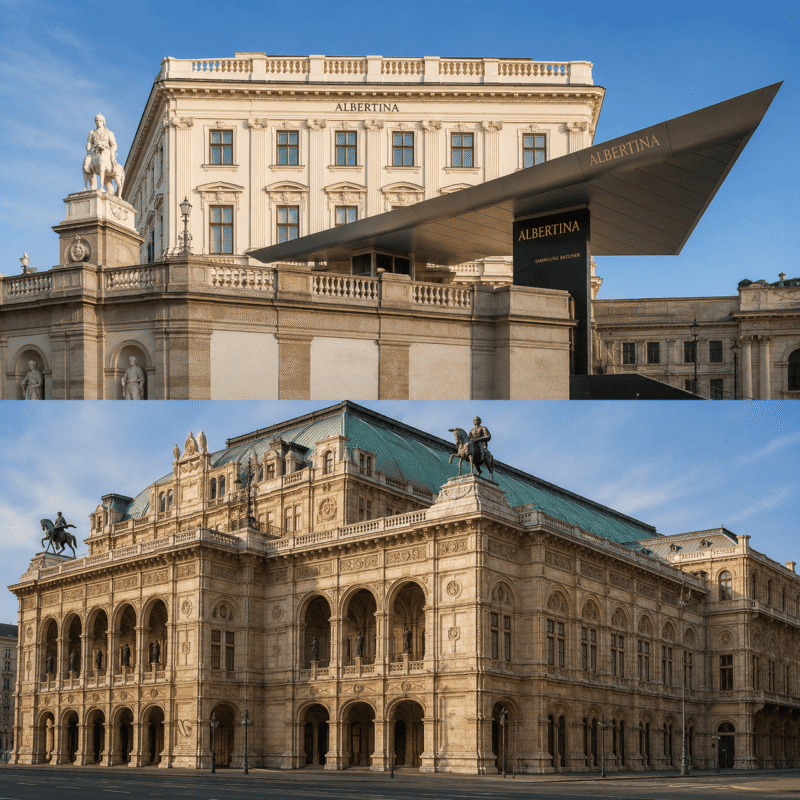 Albertina and the Vienna State Opera