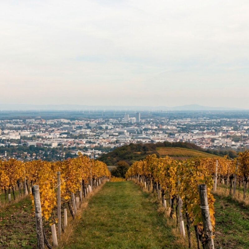 The Nussberg Vineyards Above Nussdorf