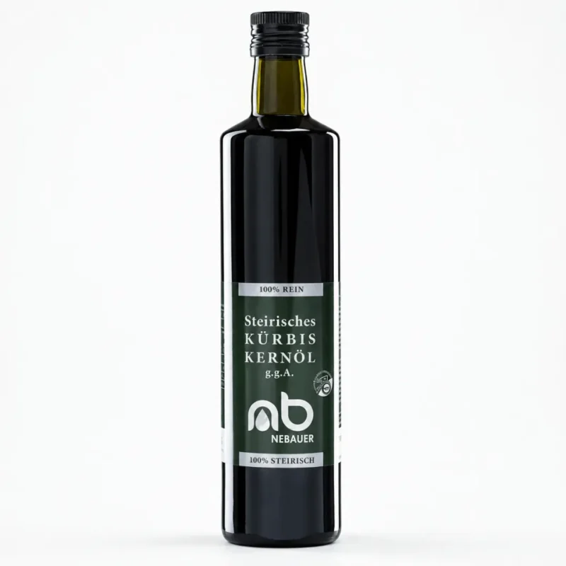 Styrian Pumpkin Seed Oil (Kürbiskernöl)