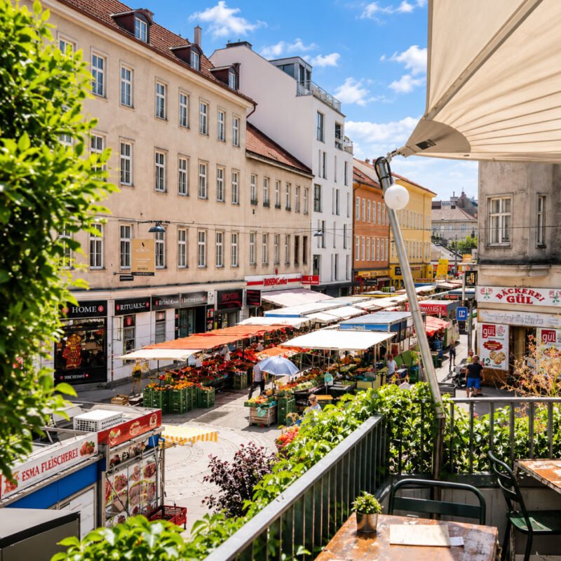 Brunnenmarkt and Yppenplatz