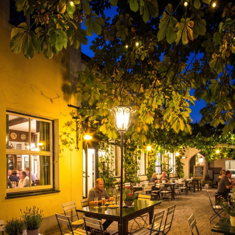 An Evening at a Heuriger Wine Tavern